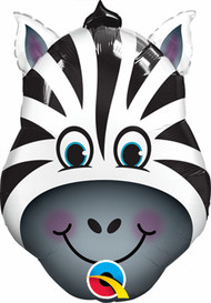 80cm Animal Shape - Zany Zebra