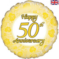 Anniversary "50th" - 45cm Flat Foil