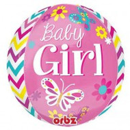 Baby Girl - Inflated Round Orbz