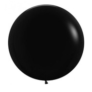 60cm (24") Round Fashion Black - Each