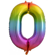 86cm #0 Rainbow Splash - Inflated Shape