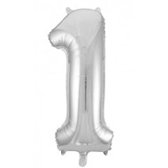 86cm #1 Silver - Inflated Shape