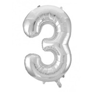 86cm #3 Silver - Inflated Shape
