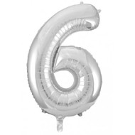 86cm #6 Silver - Inflated Shape
