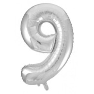 86cm #9 Silver - Inflated Shape