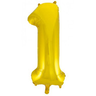 86cm #1 Gold - Inflated Shape