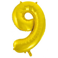 86cm #9 Gold - Inflated Shape