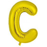 86cm Gold C - Inflated