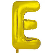 86cm Gold E - Inflated