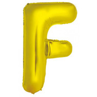 86cm Gold F - Inflated