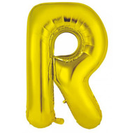 86cm Gold R - Inflated