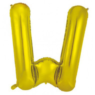 86cm Gold W - Inflated
