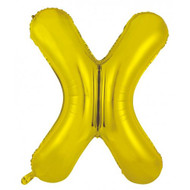 86cm Gold X - Inflated
