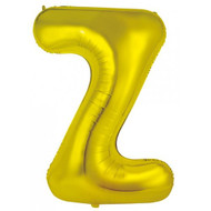 86cm Gold Z - Inflated