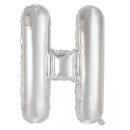 86cm Silver H - Inflated
