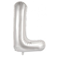 86cm Silver L - Inflated