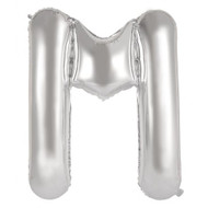 86cm Silver M - Inflated