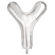 86cm Silver Y - Inflated