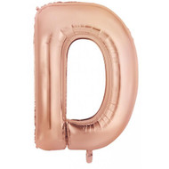 86cm Rose Gold D - Inflated