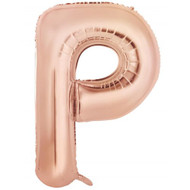 86cm Rose Gold P - Inflated