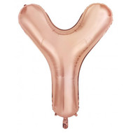 86cm Rose Gold Y - Inflated
