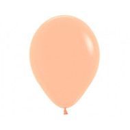 30cm Inflated Fashion Latex - Peach Blush
