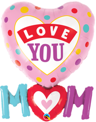 82cm HMD Shape - Love You Mum