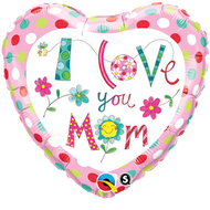 45cm HMD Foil - I Love You Mum