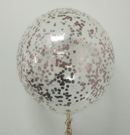 17" (43cm) Confetti Balloons - Choose Option