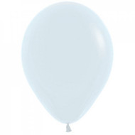 30cm Inflated Fashion Latex - White