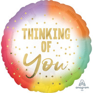45cm Inflated Foil - Thinking of You