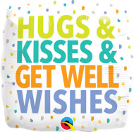 GWS Hugs & Kisses - 45cm Flat Foil