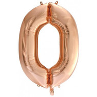 86cm Rose Gold #0 - Inflated Foil