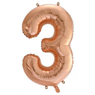 86cm Rose Gold #3 - Inflated Foil