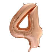86cm Rose Gold #4 - Inflated Foil