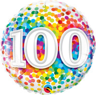 Confetti #100 - 45cm Inflated Foil