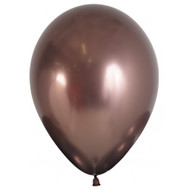 30cm Inflated Latex - Chrome Truffle