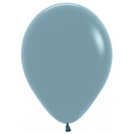 30cm Inflated Latex - Dusk Blue