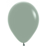 30cm Inflated Latex - Dusk Laurel Green