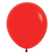 46cm Inflated Latex - Red