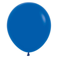 46cm Inflated Latex - Royal Blue