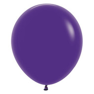 46cm Inflated Latex - Purple