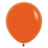 46cm Inflated Latex - Orange