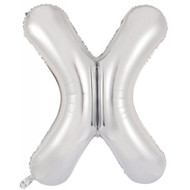 86cm Silver X - Pack of 1