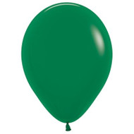 30cm Inflated Latex - Forest Green