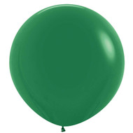 60cm (24") Round Fashion Forest Green - Pack of 3