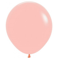 46cm Inflated Latex - Matte Pastel Melon