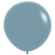 60cm Inflated Latex - Dusk Blue