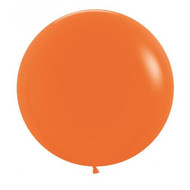 60cm Inflated Latex - Fashion Orange