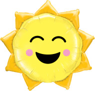 87cm Sunshine Smile - Flat Foil